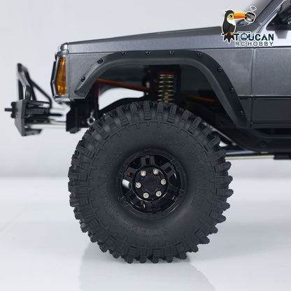 1/10 RC Off-road Crawler 4WD Lkw Differential Sperre Lichter Radio Mit high-drehmoment 555 motor drei differential schlösser