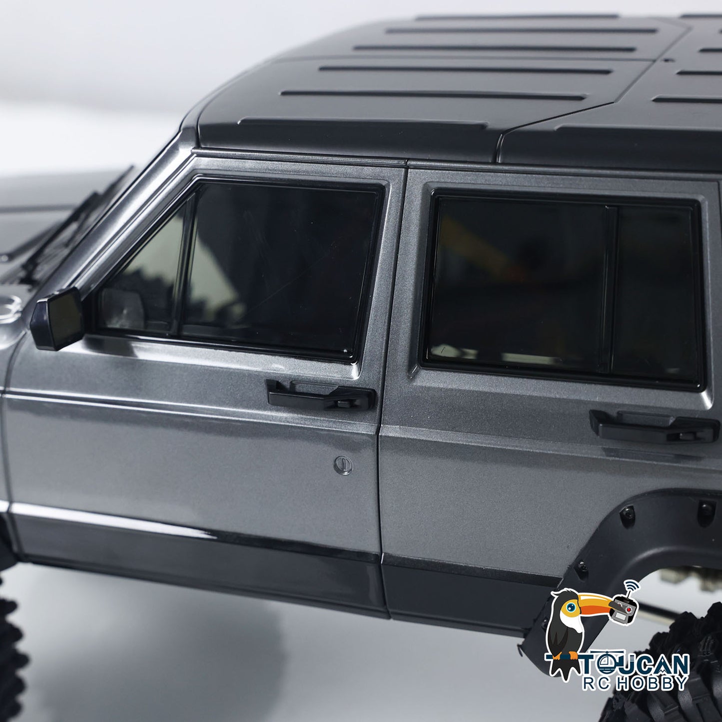 1/10 RC Off-road Crawler 4WD Lkw Differential Sperre Lichter Radio Mit high-drehmoment 555 motor drei differential schlösser