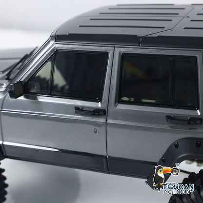 1/10 RC Off-road Crawler 4WD Lkw Differential Sperre Lichter Radio Mit high-drehmoment 555 motor drei differential schlösser
