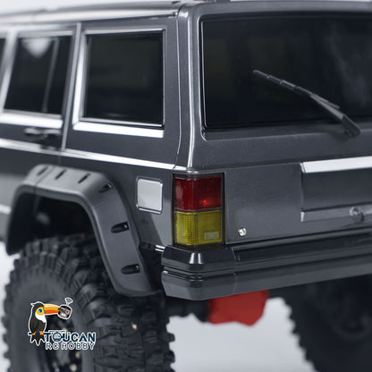 1/10 RC Off-road Crawler 4WD Lkw Differential Sperre Lichter Radio Mit high-drehmoment 555 motor drei differential schlösser