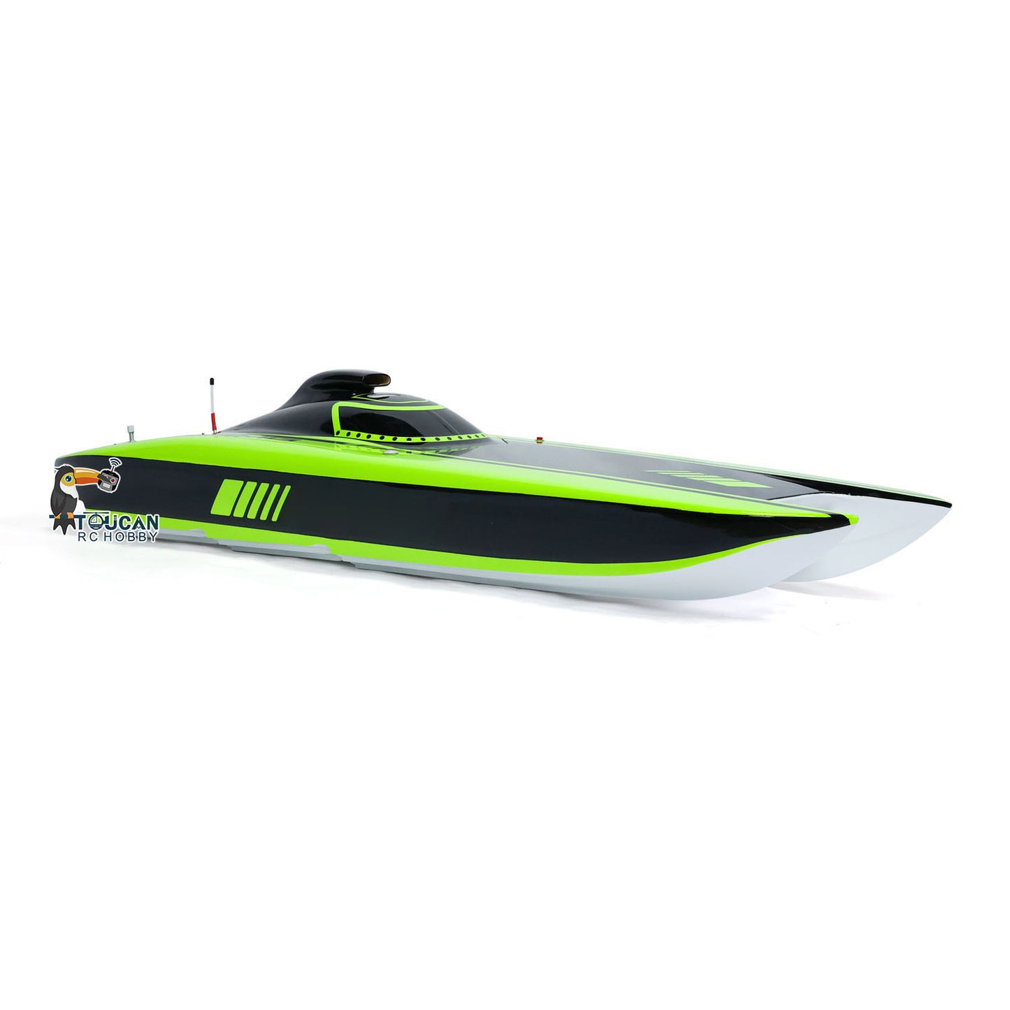 TOUCAN RC HOBBY G30E 30CC DIY Model Prepainted Gasoline Race KIT RC Boat Hull Only for Advanced Player without Engine Battery Radio Shaft