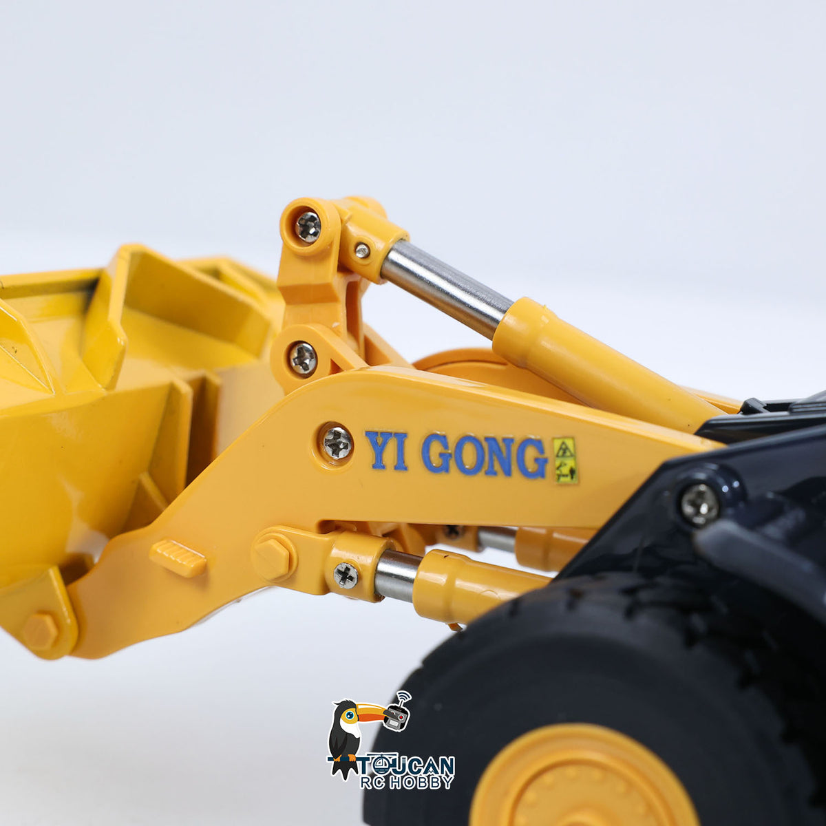 Pre-Order Half Metal 1/50 Electric Remote Control Loader Ready To Run Mini RC Engineering Vehicle Model Lights Sounds Desktop Level Gift