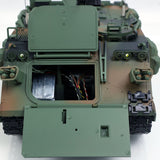 TD 1/16 RC Tank M2412-C M113A2 APC Infrared Turret Rotary 360 Degree Remote Control Electric Military Vehicle Metal Wheels