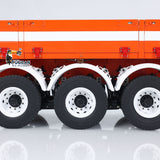 Toucanhobby 3 Axles 1/14 Metal RC Semi Trailer Engineering Vehicle Manual lifting legs for Remote Control Tractor Truck Model