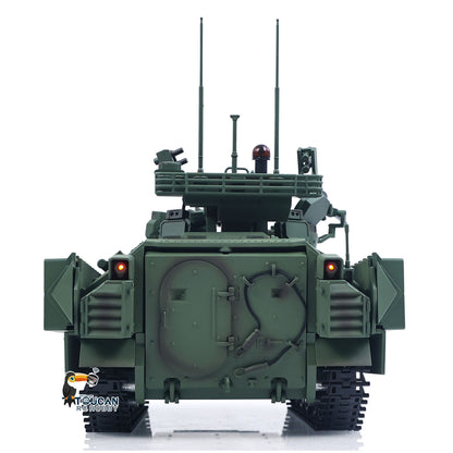 Tongde 1/16 Metal Remote Control Tank Model M2128 Bradley Infrared System 320 Degree Rotation Turret Light Sound System Battery Ready to Run