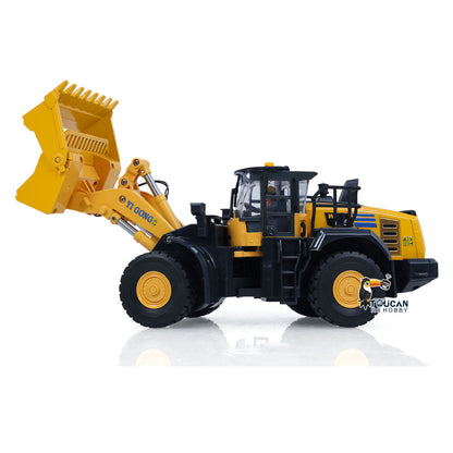 Pre-Order Half Metal 1/50 Electric Remote Control Loader Ready To Run Mini RC Engineering Vehicle Model Lights Sounds Desktop Level Gift