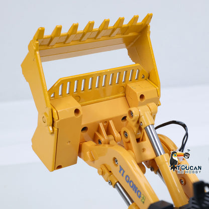 Pre-Order Half Metal 1/50 Electric Remote Control Loader Ready To Run Mini RC Engineering Vehicle Model Lights Sounds Desktop Level Gift