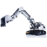 1/14 946-3 10CH Tracked RC Hydraulic Excavator Model Metal Grab Bucket Ripper Remote Control Construction Vehicle Valve Pump