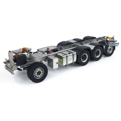 TOUCAN RC HOBBY 1/14 Metal 8x8 Chassis for 770 JX Model F1650 RC Crane Trucks Electric Remote Controlled Cars 3-Speed Transmission Servo Motor