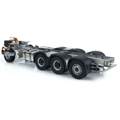 TOUCAN RC HOBBY 1/14 Metal 8x8 Chassis for 770 JX Model F1650 RC Crane Trucks Electric Remote Controlled Cars 3-Speed Transmission Servo Motor