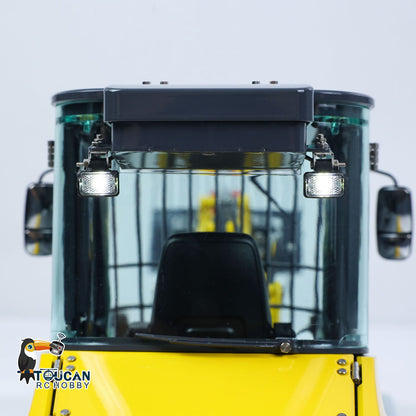 TOUCAN RC HOBBY LESU RTR 4X4 1:14 RC Hydraulic Telescopic Arm Loader AOUE AT1050 Metal Fork Lift Trucks Light Sound Flysky I6S Radio Battery