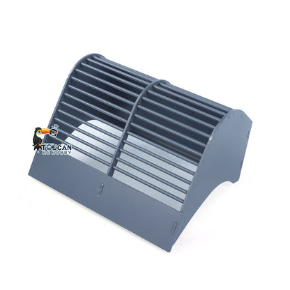 CUT 1/14 LED Lamp/GPS/Cabin Rear Roof Guard/Rubber Pad/Beam/Bucket/Ripper for 914 3-Arms Metal RC Hydraulic Excavator Model