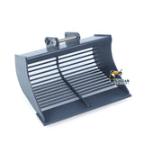 Rotating Light LED Lamp Engineering Light Spotlight Cabin Rear Roof Guard for 1/14 RC Hydraulic Excavator 914 Digger Model Parts