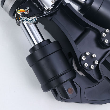 TOUCAN RC HOBBY Metal Hydraulic Shear with 270 Degree Rotation for 1/12 RC Hydraulic Digger C395 LR976 Remote Control Construction Vehicles Excavator