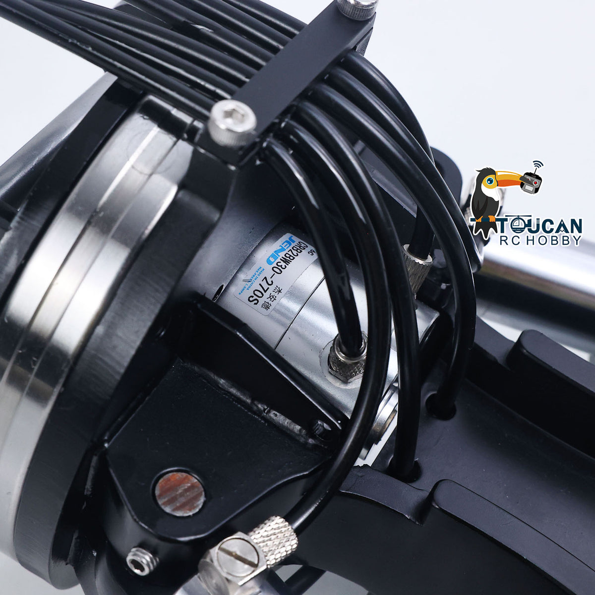 TOUCAN RC HOBBY Metal Hydraulic Shear with 270 Degree Rotation for 1/12 RC Hydraulic Digger C395 LR976 Remote Control Construction Vehicles Excavator
