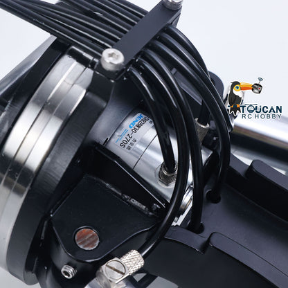TOUCAN RC HOBBY Metal Hydraulic Shear with 270 Degree Rotation for 1/12 RC Hydraulic Digger C395 LR976 Remote Control Construction Vehicles Excavator