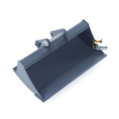 CUT 1/14 LED Lamp/GPS/Cabin Rear Roof Guard/Rubber Pad/Beam/Bucket/Ripper for 914 3-Arms Metal RC Hydraulic Excavator Model