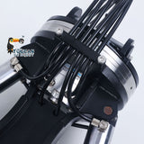 TOUCAN RC HOBBY Metal Hydraulic Shear with 270 Degree Rotation for 1/12 RC Hydraulic Digger C395 LR976 Remote Control Construction Vehicles Excavator