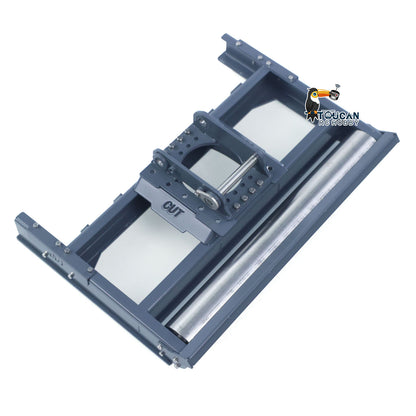 CUT 1/14 LED Lamp/GPS/Cabin Rear Roof Guard/Rubber Pad/Beam/Bucket/Ripper for 914 3-Arms Metal RC Hydraulic Excavator Model