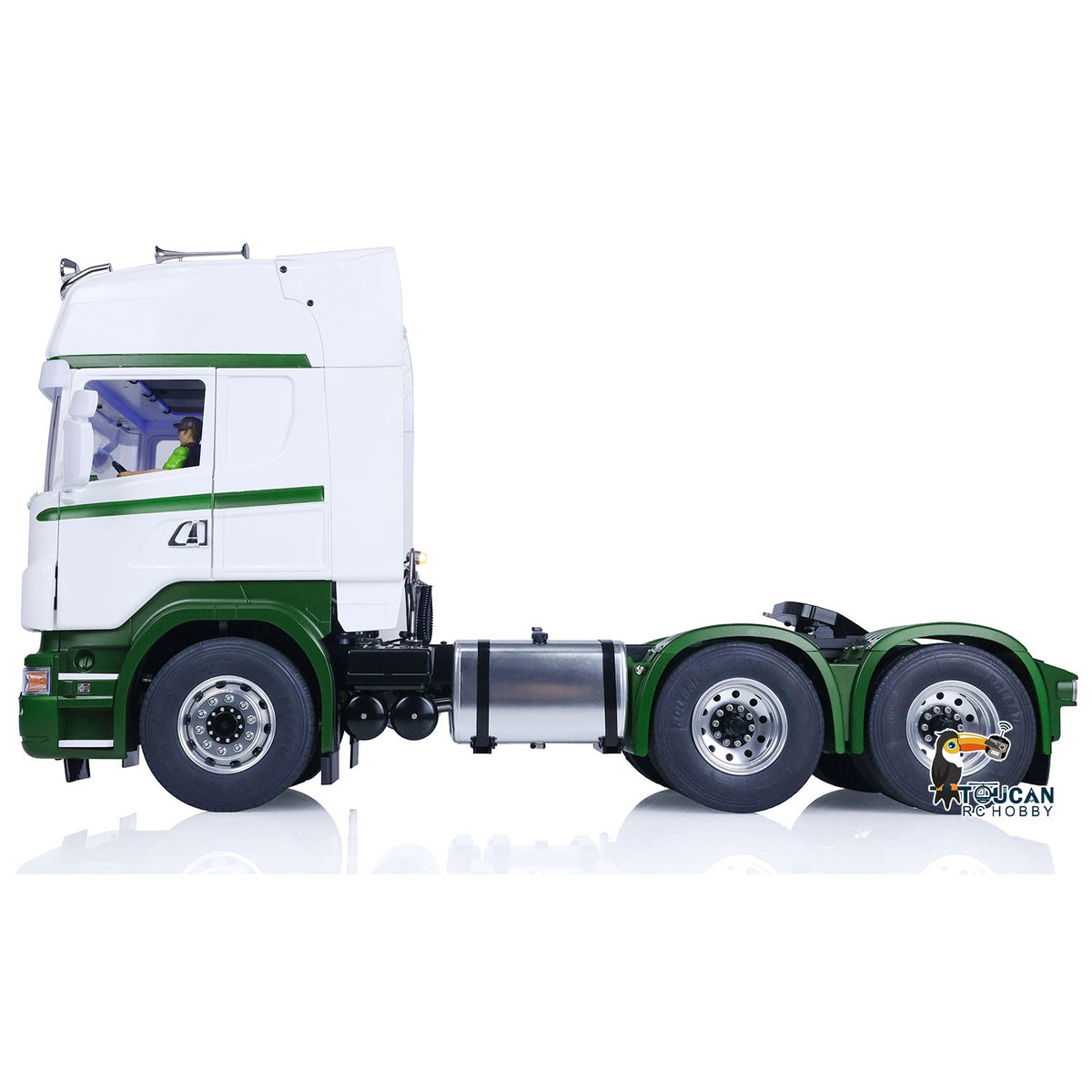TOUCAN RC HOBBY  1:14 DIY RC Tractor Truck for 6x6 Remote Control Cars Model