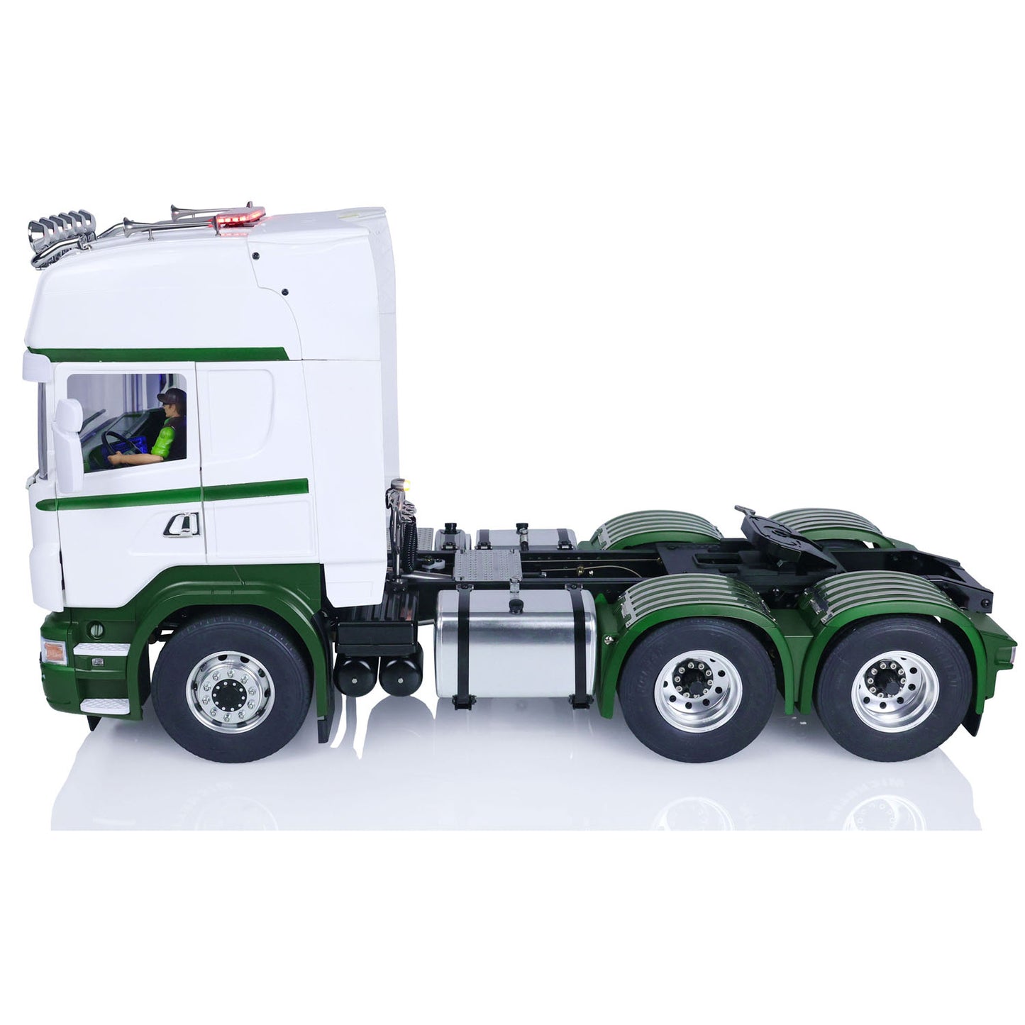 1:14 TOUCAN Lackierter RTR RC Sattelzugmaschine 6x6 Metallchassis für Tamiya Verbesserte Fernbedienung Automodellbeleuchtung