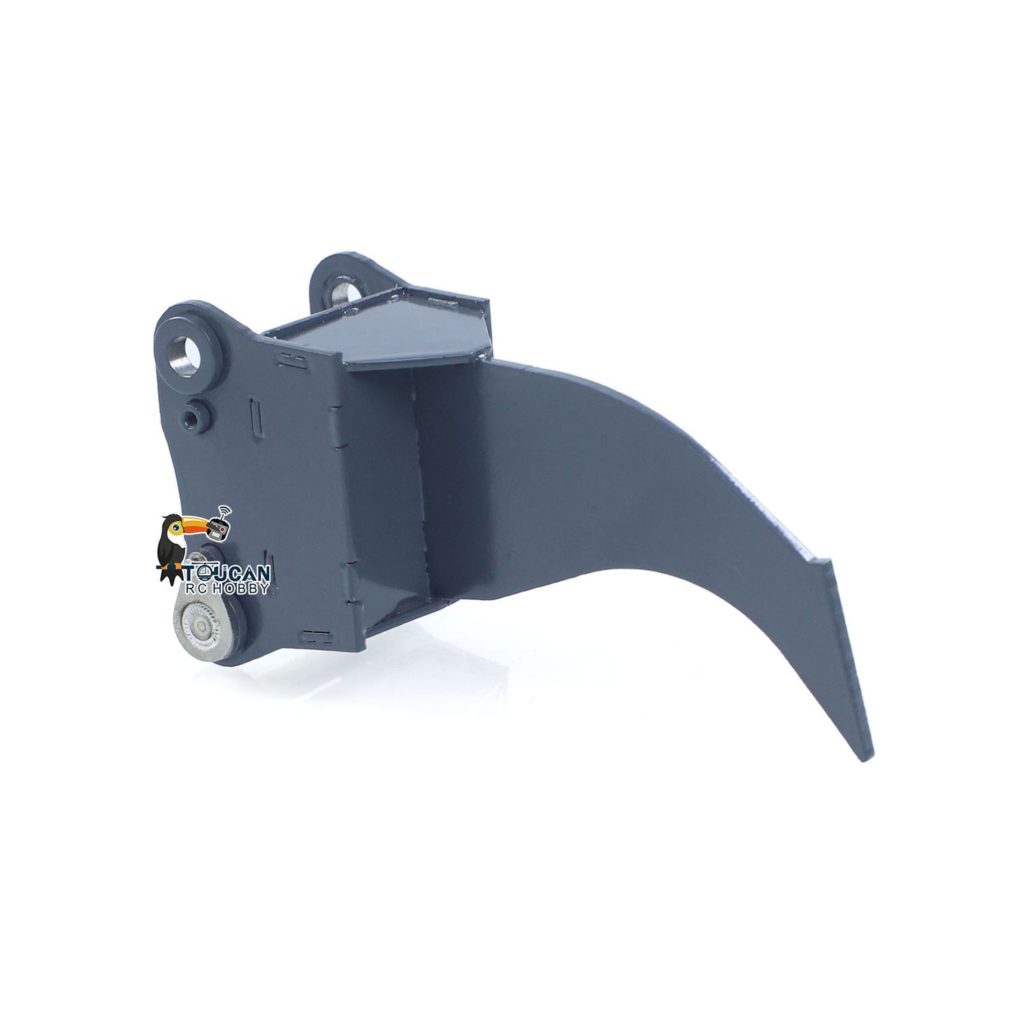 CUT 1/14 LED Lamp/GPS/Cabin Rear Roof Guard/Rubber Pad/Beam/Bucket/Ripper for 914 3-Arms Metal RC Hydraulic Excavator Model