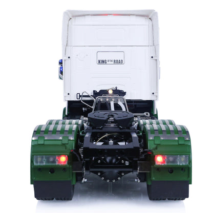 1:14 TOUCAN Lackierter RTR RC Sattelzugmaschine 6x6 Metallchassis für Tamiya Verbesserte Fernbedienung Automodellbeleuchtung