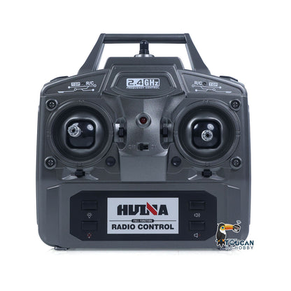 HUINA 1/14 Remote Control Dump Truck 12CH RC Tipper Finished Model Toy Gift RTR Light Sound Effects Radio USB Charging Cable