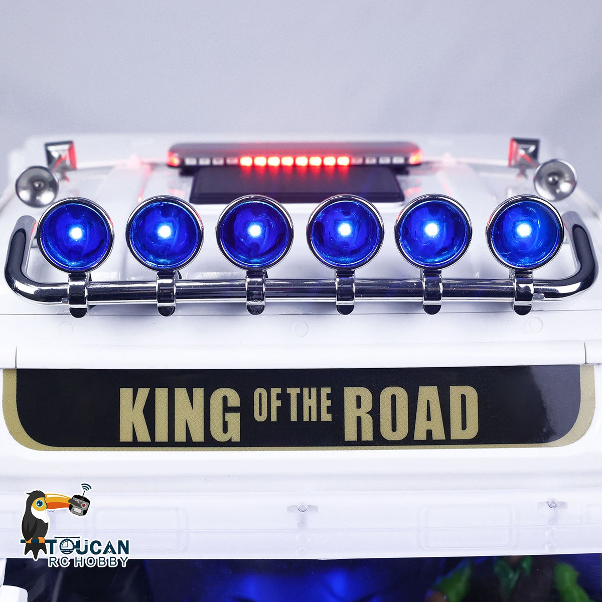 TOUCAN RC HOBBY  1:14 DIY RC Tractor Truck for 6x6 Remote Control Cars Model