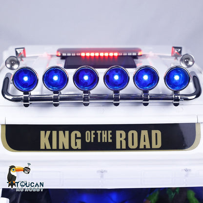 TOUCAN RC HOBBY  1:14 DIY RC Tractor Truck for 6x6 Remote Control Cars Model