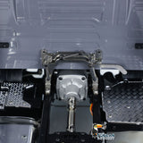 1/14 Scale 6x6 Remote Control Tractor Car 2-speed Transmission RC Truck Metal Chassis