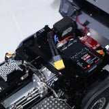 1/14 Scale 6x6 Remote Control Tractor Car 2-speed Transmission RC Truck Metal Chassis