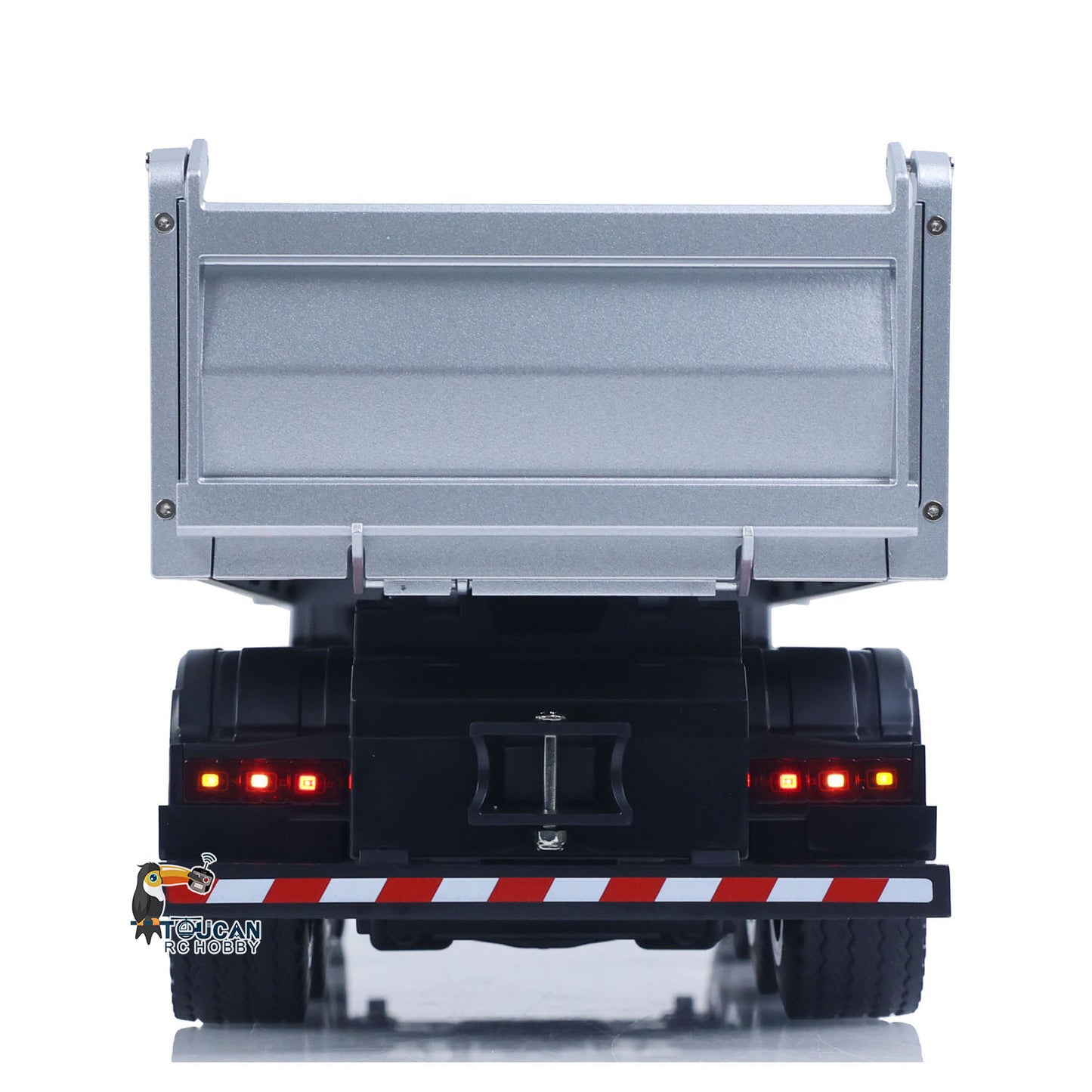 HUINA 1/14 Remote Control Dump Truck 12CH RC Tipper Finished Model Toy Gift RTR Light Sound Effects Radio USB Charging Cable