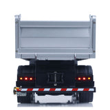 HUINA 1/14 Remote Control Dump Truck 12CH RC Tipper Finished Model Toy Gift RTR Light Sound Effects Radio USB Charging Cable