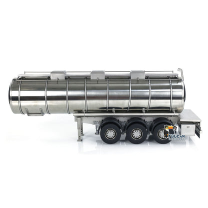 1/14 Metall 6 * 6 Auflieger Kraftstofftank für RC Traktor LKW Transport Anhänger Funksteuerung Modell