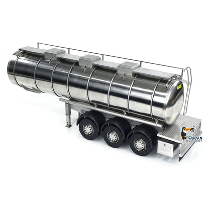 1/14 Metall 6 * 6 Auflieger Kraftstofftank für RC Traktor LKW Transport Anhänger Funksteuerung Modell
