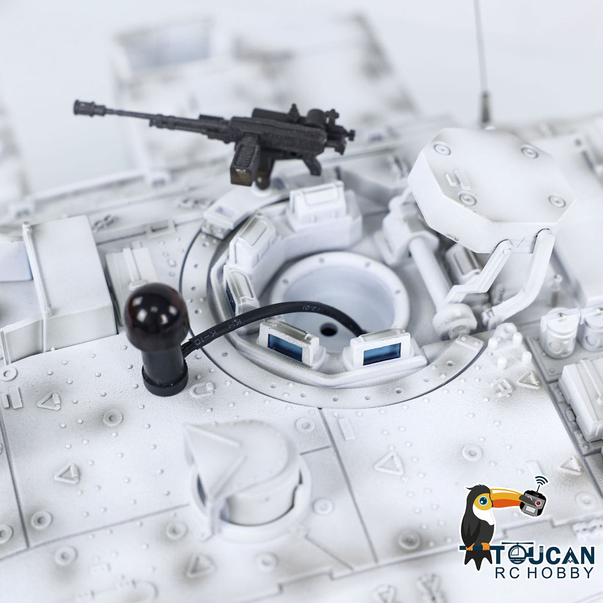 Henglong 1/16 TK7.0 Plastic IDF Merkava MK IV RTR RC Tank 3958 with Barrel Recoil BB Infrared Combat Smoke Metal Suspension Arm