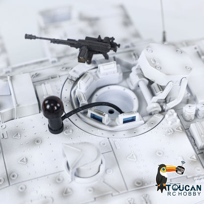 Henglong 1/16 TK7.0 Plastic IDF Merkava MK IV RTR RC Tank 3958 with Barrel Recoil BB Infrared Combat Smoke Metal Suspension Arm