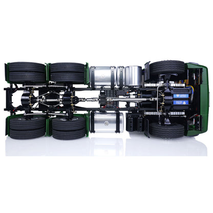 1:14 TOUCAN Lackierter RTR RC Sattelzugmaschine 6x6 Metallchassis für Tamiya Verbesserte Fernbedienung Automodellbeleuchtung