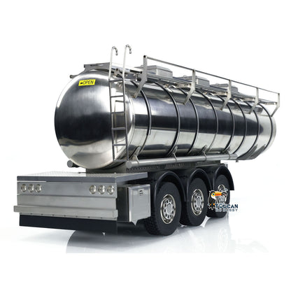 1/14 Metall 6 * 6 Auflieger Kraftstofftank für RC Traktor LKW Transport Anhänger Funksteuerung Modell