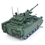 TD 1/16 Remote Control Military Tank M2128 Bradley Metal Tracks Wheels Infrared Combating System Barrel Recoil Elevation Smoke Unit