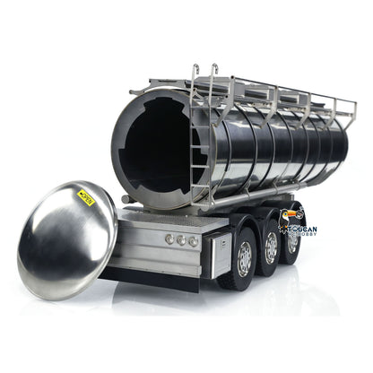 1/14 Metall 6 * 6 Auflieger Kraftstofftank für RC Traktor LKW Transport Anhänger Funksteuerung Modell