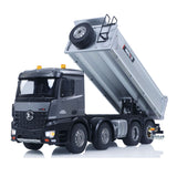 HUINA 1/14 Remote Control Dump Truck 12CH RC Tipper Finished Model Toy Gift RTR Light Sound Effects Radio USB Charging Cable