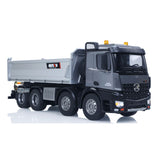 Fast  Free Shipping HUINA 1/14 Remote Control Dump Truck 12CH RC Tipper Finished Model Toy Gift RTR Light Sound Effects Radio USB Charging Cable