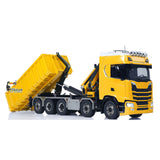 770S 1:14 5 Achsen Metall RC Hydraulische Muldenkipper Licht Sound Fernbedienung Kran Volle Dumper