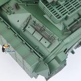 TD 1/16 Remote Control Military Tank M2128 Bradley Metal Tracks Wheels Infrared Combating System Barrel Recoil Elevation Smoke Unit