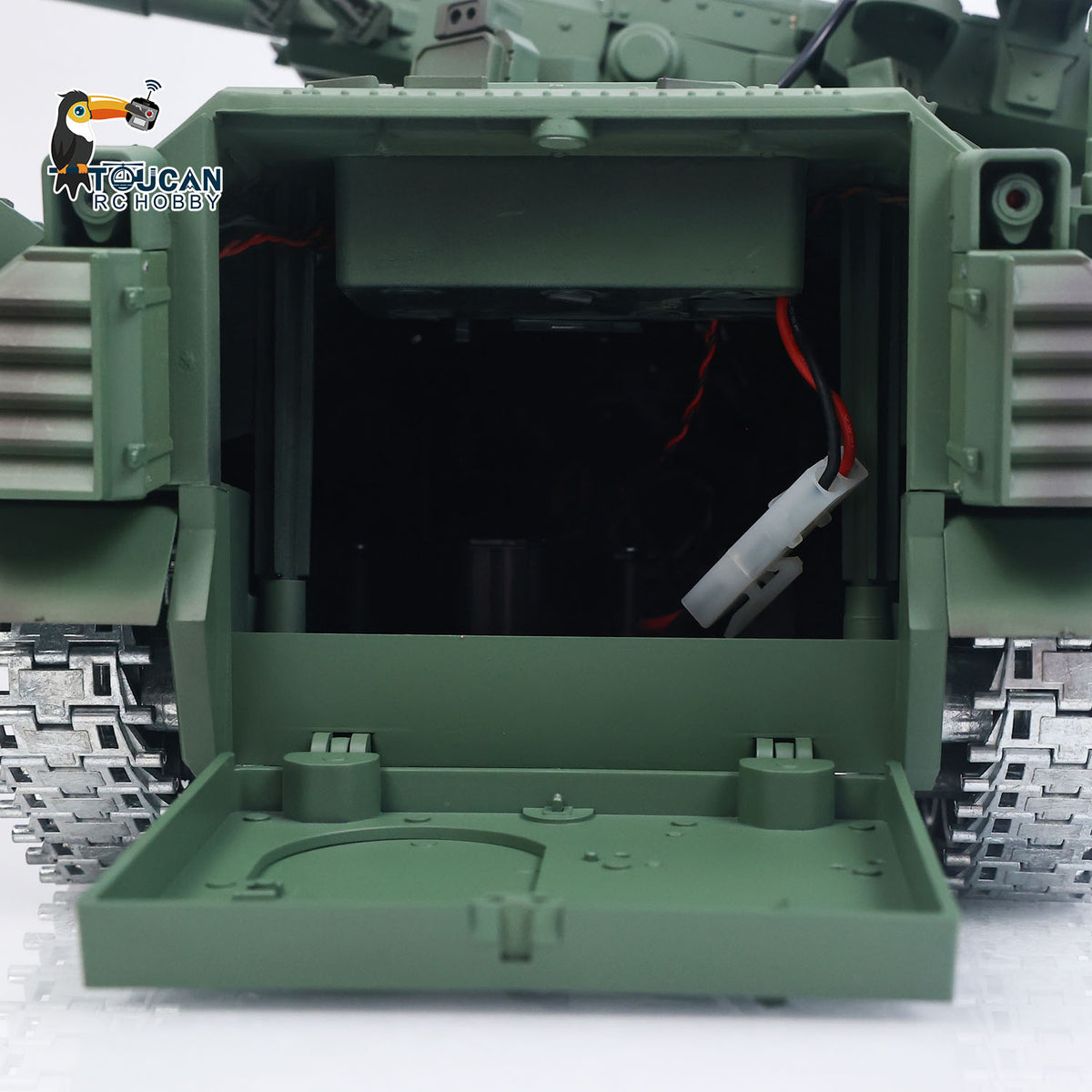 TD 1/16 Remote Control Military Tank M2128 Bradley Metal Tracks Wheels Infrared Combating System Barrel Recoil Elevation Smoke Unit
