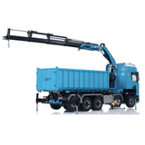770S 1:14 5 Achsen Metall RC Hydraulische Muldenkipper Licht Sound Fernbedienung Kran Volle Dumper
