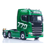 Fast Free Shipping HUINA 1/18 Remote Control Tractor Truck SC 770S 1501 6X4 Plastic RC Lorry Car Lights Sound System Assembled Finished Model