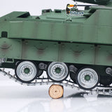 TD 1/16 Remote Control Military Tank M2128 Bradley Metal Tracks Wheels Infrared Combating System Barrel Recoil Elevation Smoke Unit